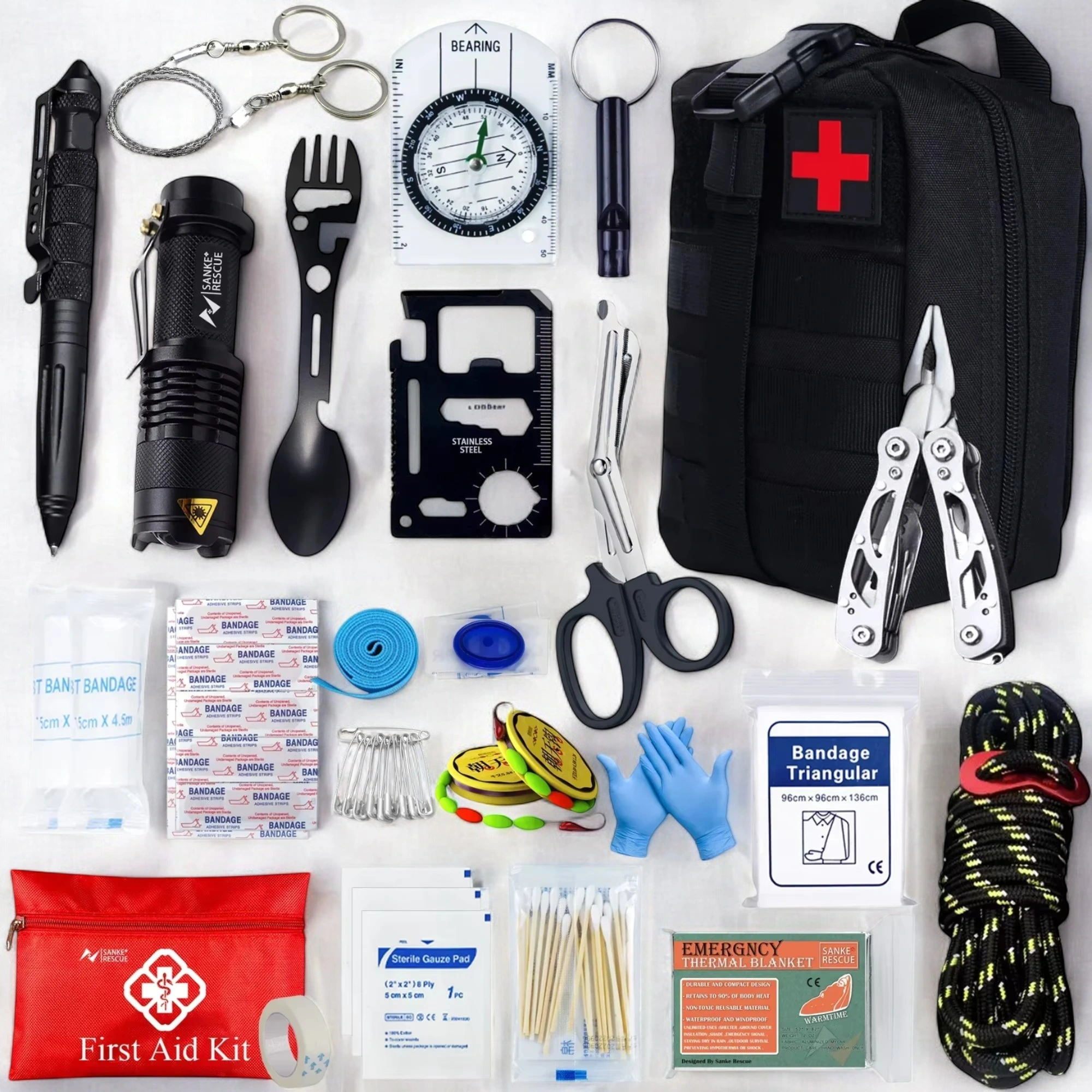 Kit SUBREVIVA 72H – Mochila Completa de Emergência - Imagem 2